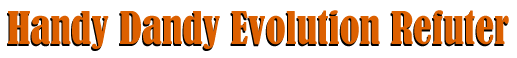 Handy Dandy Evolution Refuter